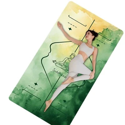 Linja ta 'Allinjament Yoga Mat
